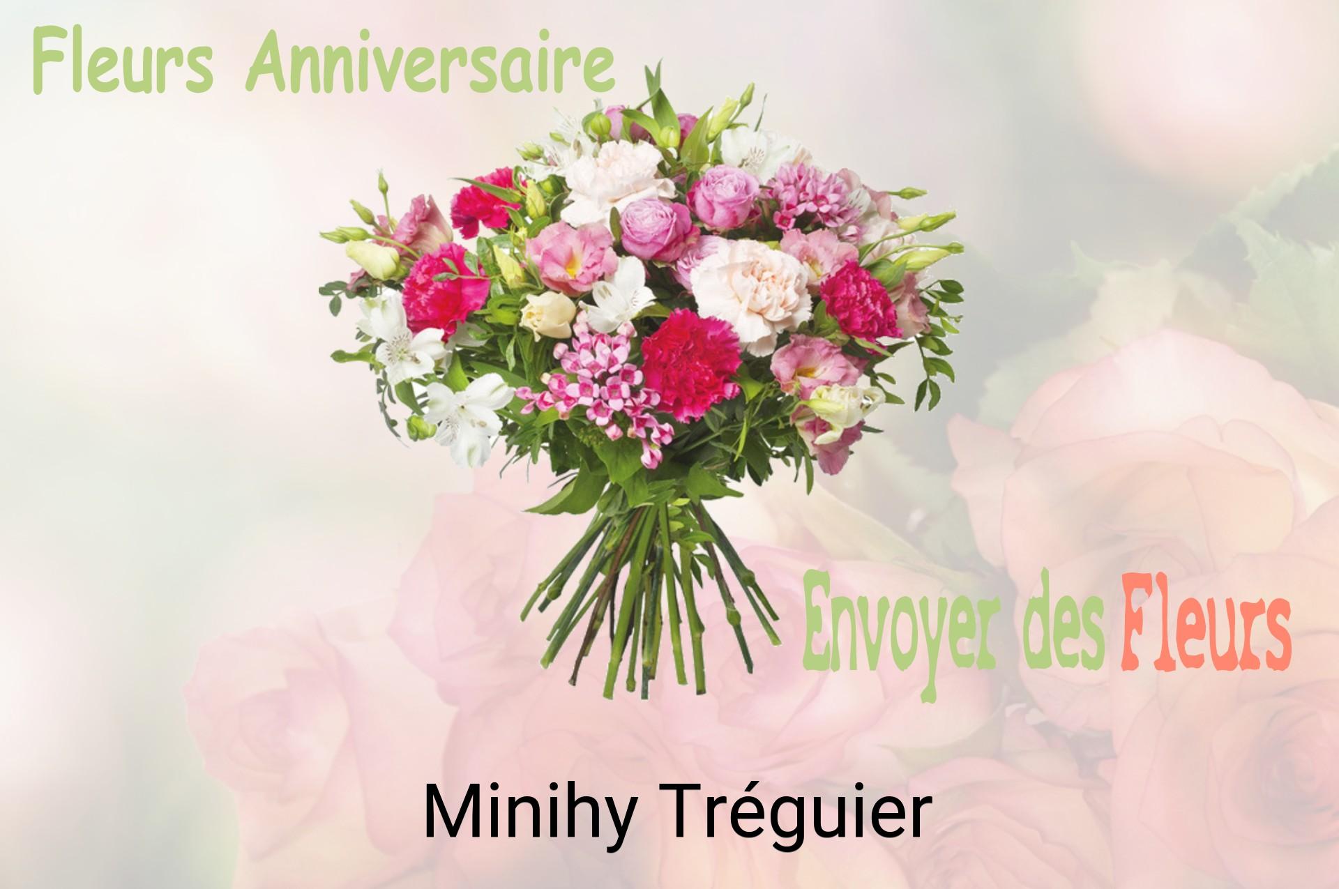 Bouquet de fleurs d’anniversaire livré à Minihy-Tréguier